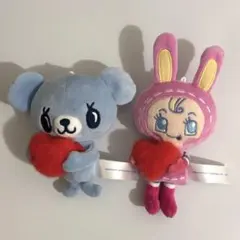 ナルミヤ ハートだっこマスコット ミントくん メゾピアノ ベリエちゃん