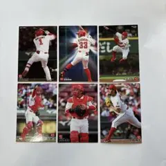 広島東洋カープ プロ野球チップスカード 6枚セット