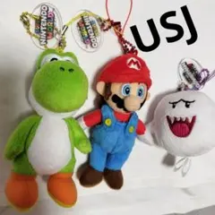 USJ スーパーニンテンドーワールド ぬいぐるみストラップ 3種　まとめ