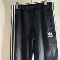 adidas アディダス ジャージパンツ 黒 3本ライン
