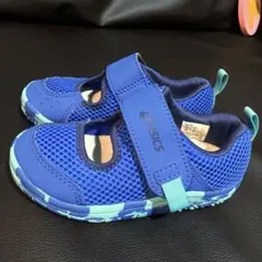 美品　ASICS SUKUSUKU MESHOES MNI 15.5 サンダルのサムネイル