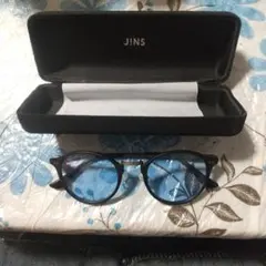JINS 보스턴 블루 렌즈 선글라스