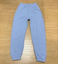 Plageプラージュ2024SS★スウェットパンツ水色系色36