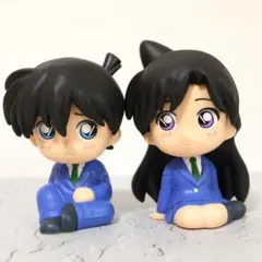 【レア・廃盤】りらこっと 名探偵コナン 新一＆蘭 ペアセット 可愛い