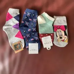 ETNA レディース ソックス 4足セット　新品