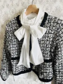 スナイデル バリエニットジャケット ニットミニスカート セットアップ ブラック