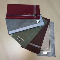 ☆新品未使用☆メンズハンカチセット 5枚