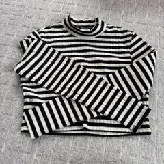 H&M タートルネッククロップド丈