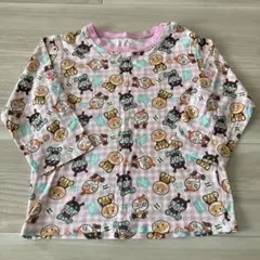 アンパンマン　パジャマ 100 ばいきんまん　ドキンちゃん ロンT 長袖