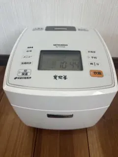 【新品・未使用】三菱電機 NJ-VV109 炊飯器 Amazon.co.jp: 三菱 IHジャー炊飯器（5.5合炊き） ピュアホワイト