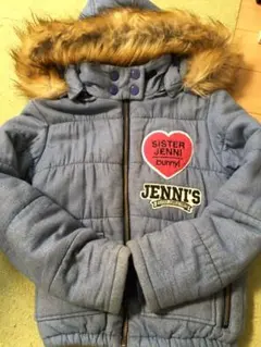 ジェニィ デニム風 ダウンジャケット 150 中古
