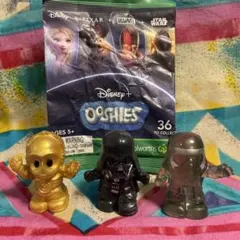ディズニープラス スターウォーズ STARWARS フィギュア3個セットのサムネイル