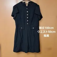 黒の半袖ワンピースと長袖ブラウス SHEIN　2点セット