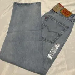 新品　完売　リーバイス578 ライトブルー W30 L32 バギーデニム