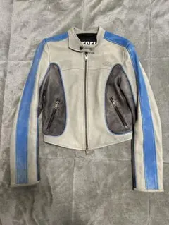 DIESEL 22AW レザー ジャケット レーシング y/project 短丈 DIESEL 22AW レザー ジャケット レーシング y/project 短丈 2025年最新