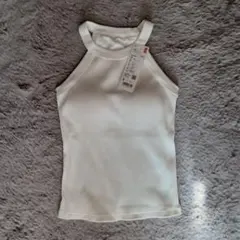 【新品タグ付き】UNIQLO ホルターネックブラタンクトップ