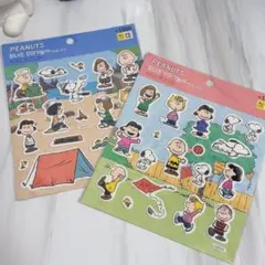 韓国限定 スヌーピー シール 2個