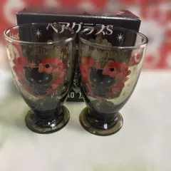デビルHello Kitty ペアグラスセット