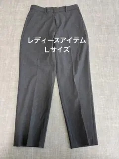 UNIQLOスマートアンクルパンツ　グレー　L