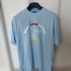 VAN × SNOOPY コラボ Tシャツ ライトブルー Lのサムネイル