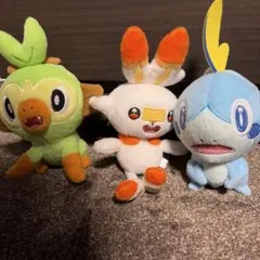 ポケモン ぬいぐるみ 御三家セット