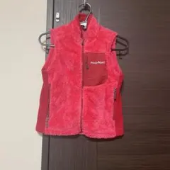 mont-bellボアフリースベスト　キッズ