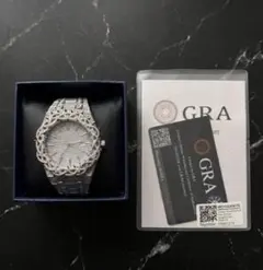 GRA証明書　Miss foxiced out watch Moissaniteのサムネイル