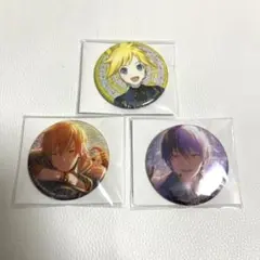 プロセカ×あんスタ コネクトライブ グリッター缶バッジ 彰人 冬弥 レン