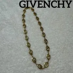 GIVENCHY ヴィンテージ Gロゴ チョーカー ネックレス ゴールド