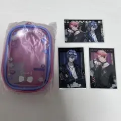 【ぎゃうるふ】にじぱぺポーチ チェキ風カード