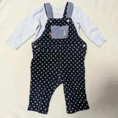 キリンのソフィー Sophie la girafe オーバーオール　長袖Tシャツ