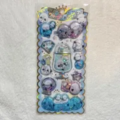 正規品　キラキラウォーターインシール　クラックス　キラキラのことり