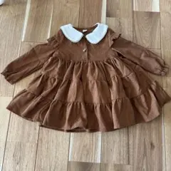 SHEIN コーデュロイワンピース 18-24M