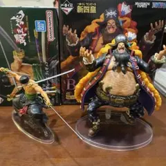 ワンピース　マーシャル・D・ティーチ　ロロノア・ゾロ　フィギュア2種セット