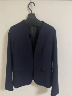 ウォッシャブル　ノーカラージャケット　GU S