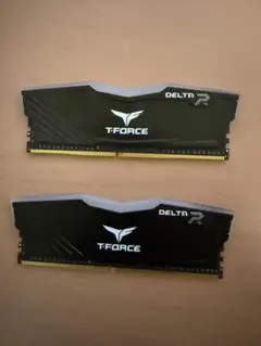 限界価格 T-FORCE DELTA RGBメモリ 16GB2枚ホワイト - メルカリ