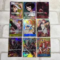 ワンピースカード、リーダーパラレル、パラレル、SEC、ドンパラレルとSR21枚