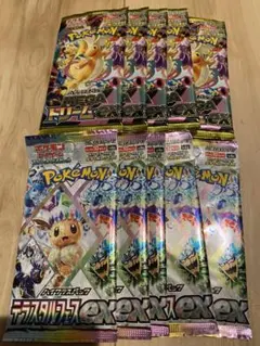 ポケモンカードゲーム　メガドリームex テラスタルフェスex 計10パック