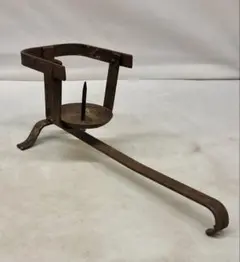 時代物 四つ脚五徳 花台 鉄瓶 骨董品 古道具 インテリア 古美術品