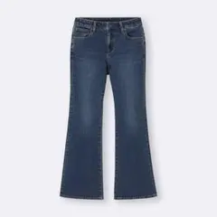 GU スリムフレアジーンズ