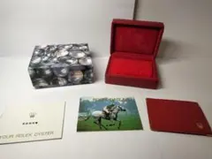 ROLEX ロレックス 空箱 赤ボックス ケース 冊子 ヴィンテージ - メルカリ