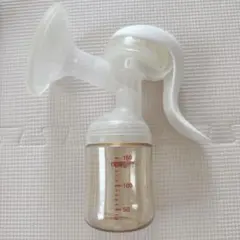 手動式母乳搾乳器 160ml ホワイト