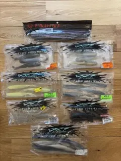 バス釣り引退セット　整理品　レイドジャパン　ワームまとめ売り バス釣り引退セット 整理品 レイドジャパン ワームまとめ売り - メルカリ