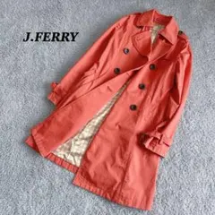 ヴィンテージ　スプリング　トレンチコート　派手色　ロングコート　ダブルボタン