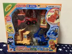 アンパンマンくるまだいすき工事車両セット