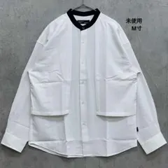 【未使用】NAIVE MAGIC レイヤード長袖ルーズシャツ ホワイト M寸