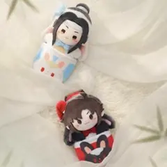 魔道祖師 公式 15cmぬいぐるみペアセット 魏無羨 藍忘機 確認用3