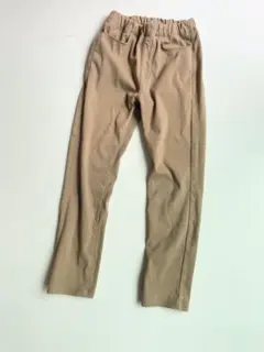 無印　長ズボン　130 ロングパンツ　ベージュ
