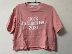 ロッキン 2024 ショート Tシャツ ピグメント ピンク　Sのサムネイル