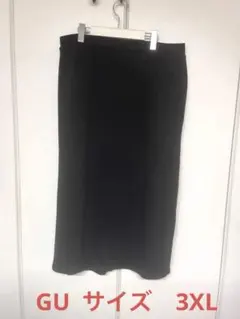 送料込！♡GU ♡ カットソー　ナロースカート　後ろスリット　サイズ　3XL